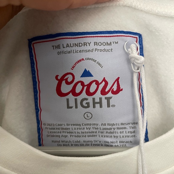 The Laundry Room™ X Coors Light™ Crewneck Jump Jumper Sweater - Picture 6 of 6